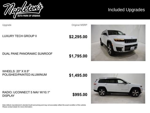 Used 2021 Jeep Grand Cherokee L Limited w/ Luxury Tech Group II image 27