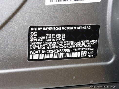 Certified 2022 BMW M760i xDrive w/ Luxury Rear Seating Package image 44