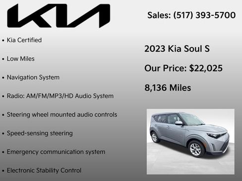 Used 2023 Kia Soul S FWD image 7