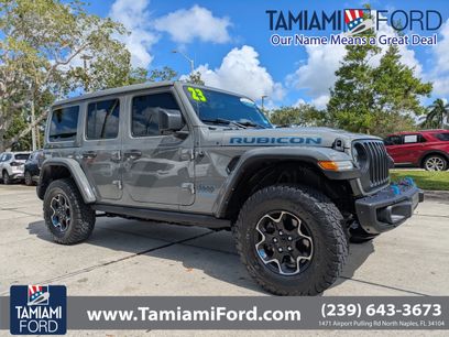 Used 2023 Jeep Wrangler Unlimited Rubicon 4xe w/ Steel Bumper Group