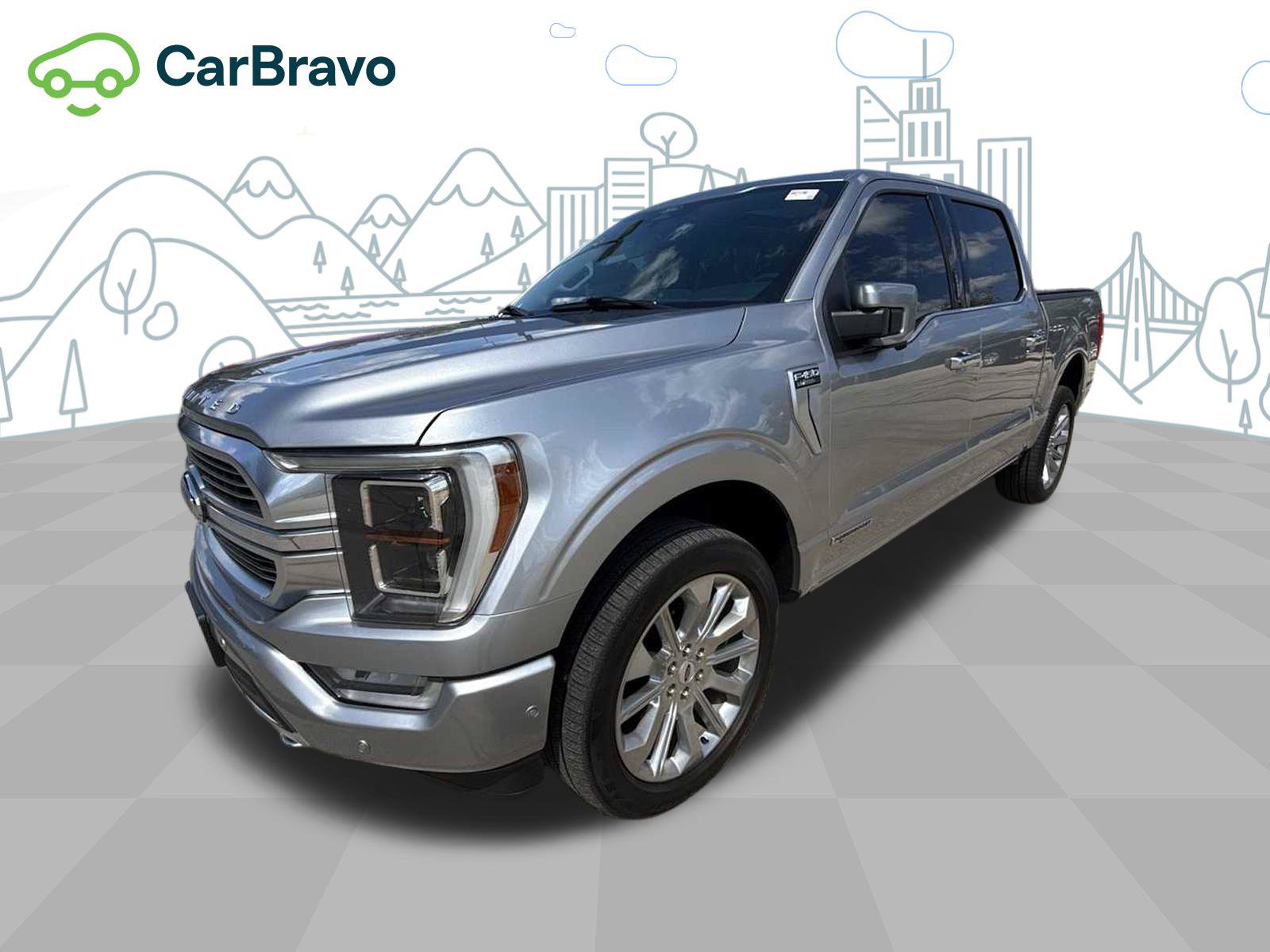 Used 2021 Ford F150 Limited AWD/4WD image 1