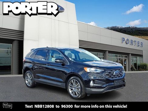 Used 2022 Ford Edge Titanium w/ Cargo Accessory Package image 1