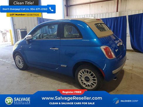 Used 2015 FIAT 500 Lounge w/ Luxury Leather Package image 3