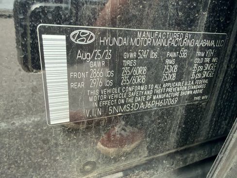 Used 2023 Hyundai Santa Fe SEL w/ Premium Package AWD/4WD image 13