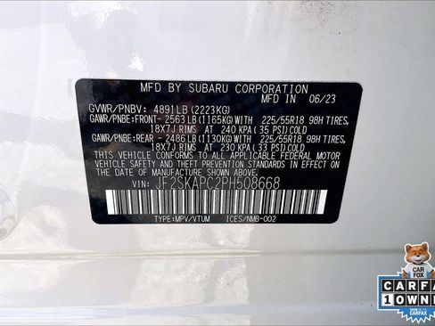 Certified 2023 Subaru Forester Limited w/ Popular Package #2 AWD/4WD image 32