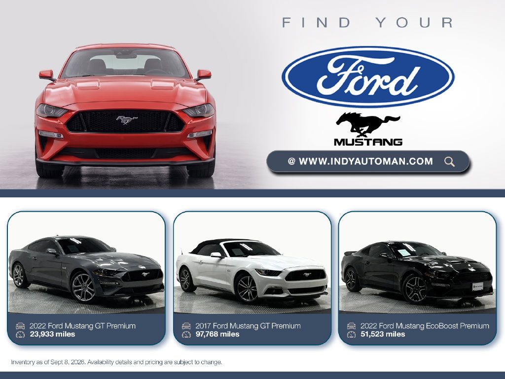Used 2022 Ford Mustang GT Premium w/ Black Accent Package RWD image 18