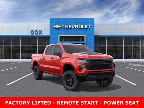 New 2025 Chevrolet Silverado 1500 Custom Trail Boss w/ LPO, Dark Essentials Package AWD/4WD image 1