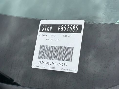 Used 2025 MAZDA CX-5 AWD 2.5 S w/ Preferred Package image 34