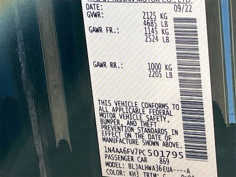 Used 2023 Nissan Maxima Platinum w/ Sport Mat Group image 33