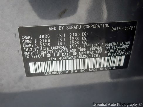 Used 2021 Subaru Legacy Premium image 34