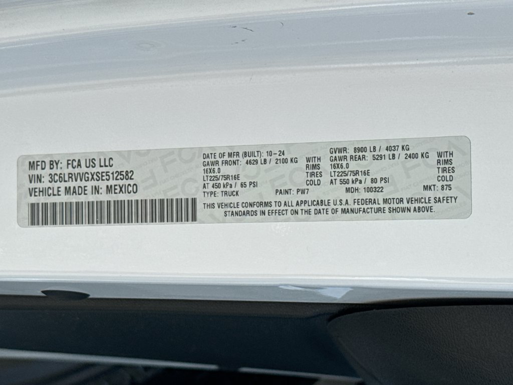 Used 2025 RAM ProMaster 2500 w/ Convenience Group FWD image 28