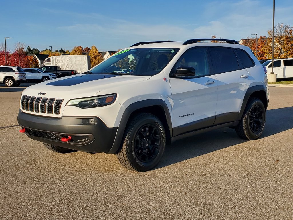 Used 2022 Jeep Cherokee Trailhawk w/ Premium Leather Package AWD/4WD image 2