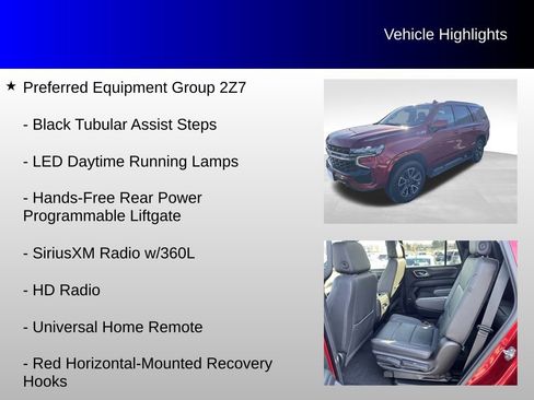 Used 2021 Chevrolet Tahoe Z71 w/ Z71 Signature Package image 16