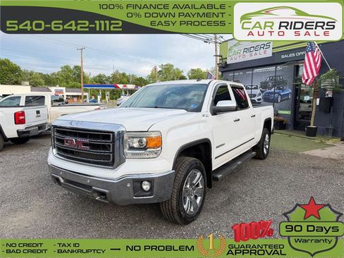 Used 2014 GMC Sierra 1500 SLT w/ SLT Crew Cab Value Package AWD/4WD image 1