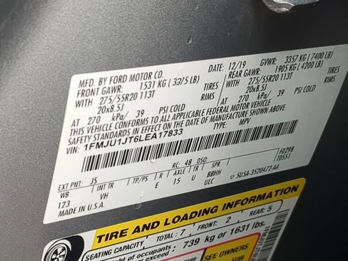 Used 2020 Ford Expedition XLT w/ Equipment Group 202A image 40