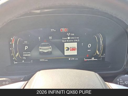 Used 2026 INFINITI QX60 Pure w/ Cargo Package FWD image 20