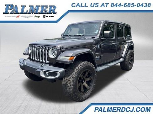 Used 2021 Jeep Wrangler Unlimited Sahara w/ Cold Weather Group AWD/4WD image 1