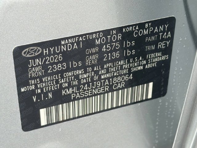 New 2026 Hyundai Sonata Blue FWD image 24
