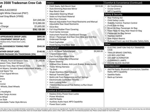 Used 2018 RAM 3500 Tradesman w/ Chrome Appearance Group image 3