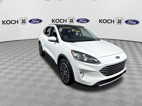 Used 2021 Ford Escape Titanium w/ Titanium Premium Package image 2