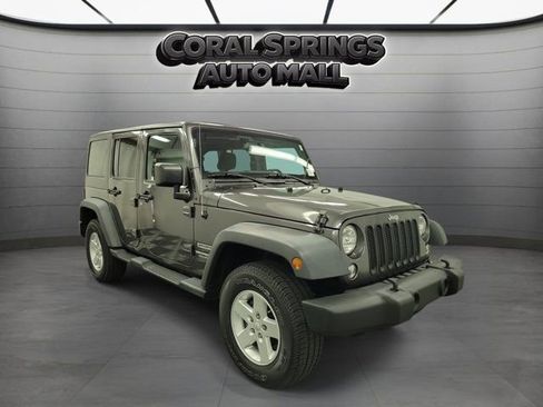 Used 2017 Jeep Wrangler Unlimited Sport w/ Quick Order Package 24S AWD/4WD image 1
