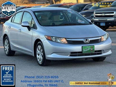 Used 2012 Honda Civic LX image 1