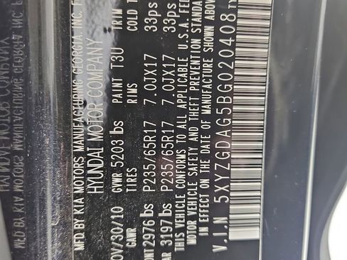 Used 2011 Hyundai Santa Fe GLS image 28