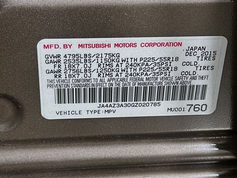 Used 2016 Mitsubishi Outlander SEL image 36