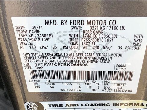 Used 2011 Ford F150 FX2 w/ FX Luxury Pkg image 33