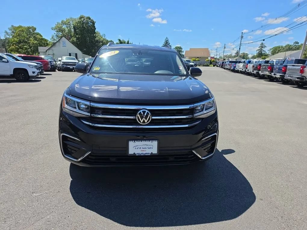 Used 2021 Volkswagen Atlas SE w/ Towing Package AWD/4WD image 2