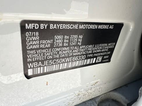 Used 2019 BMW 540i w/ M Sport Package RWD image 24