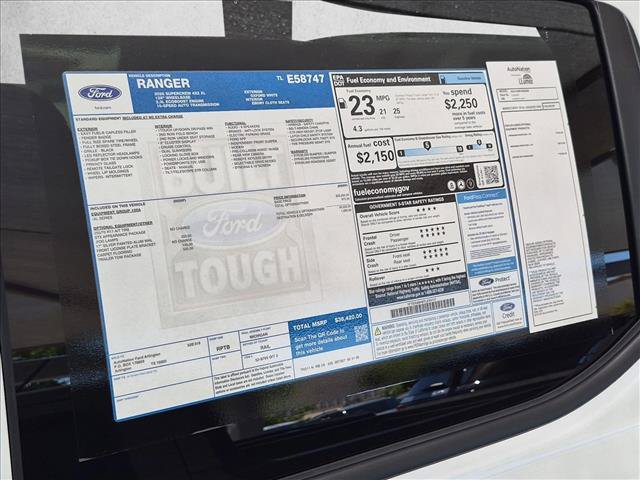 New 2026 Ford Ranger XL w/ Trailer Tow Package RWD image 17