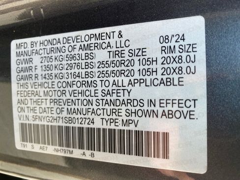 Certified 2025 Honda Pilot Touring image 39