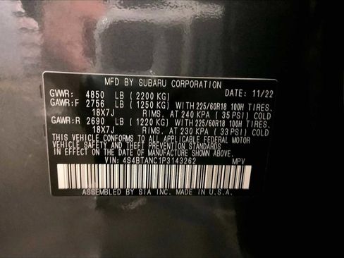 Certified 2023 Subaru Outback Limited image 33