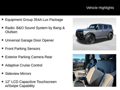 Certified 2022 Ford Bronco Wildtrak image 8