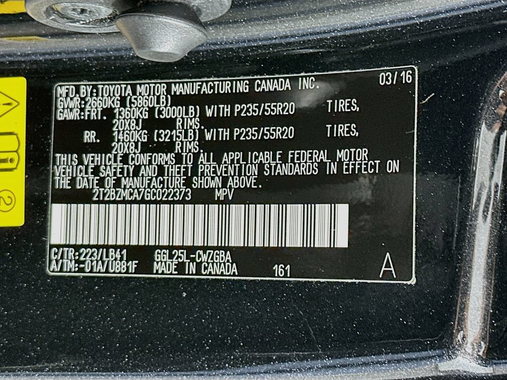 Used 2016 Lexus RX 350 AWD w/ Premium Package image 34