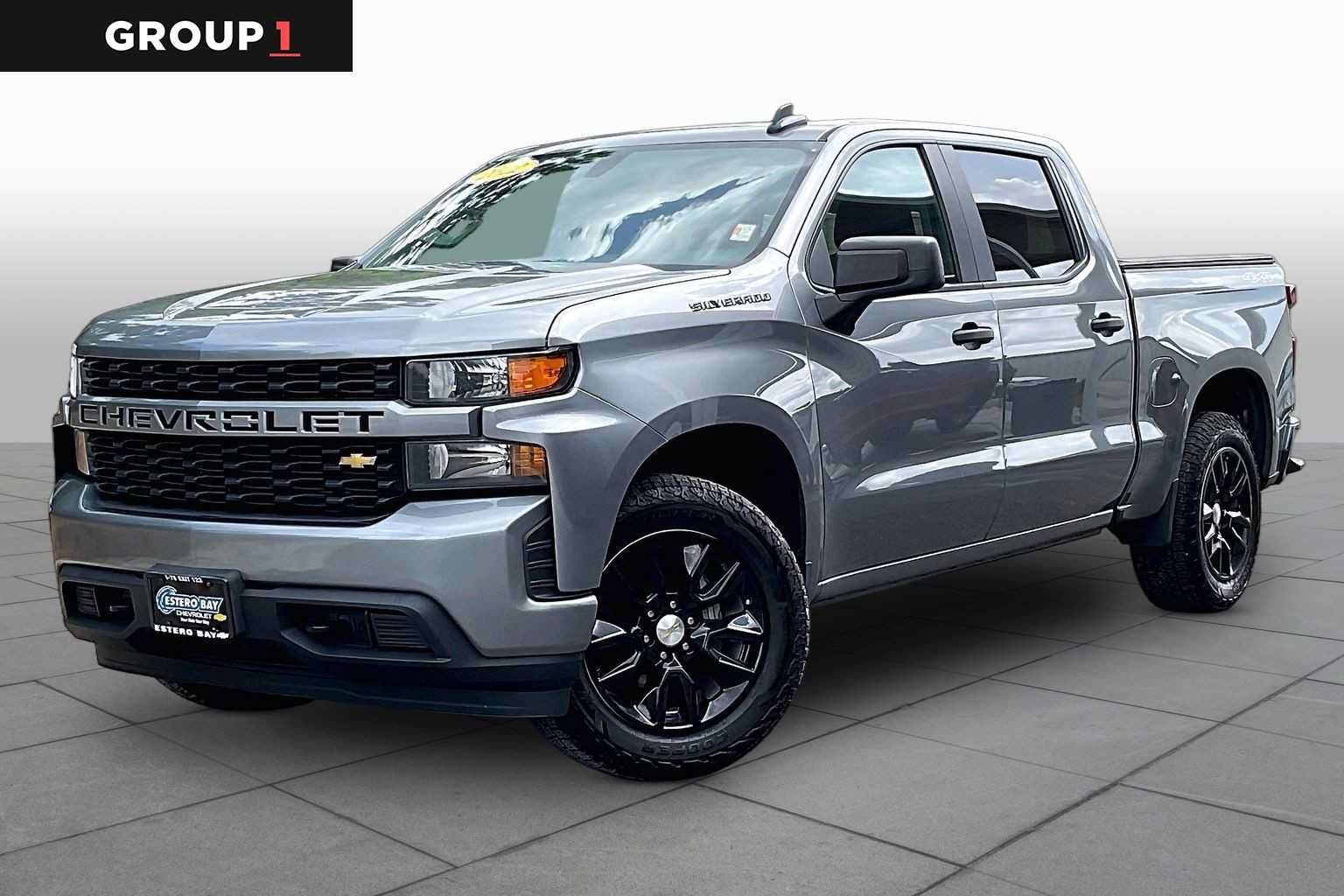 Used 2022 Chevrolet Silverado 1500 Custom AWD/4WD image 1
