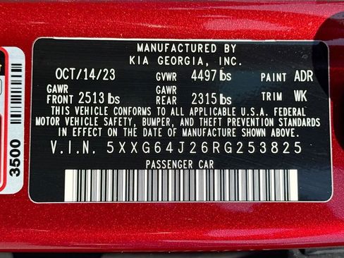 Certified 2024 Kia K5 GT-Line AWD/4WD image 35