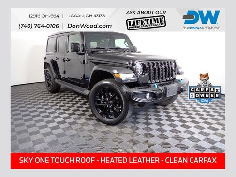 Used 2021 Jeep Wrangler Unlimited Sahara image 1