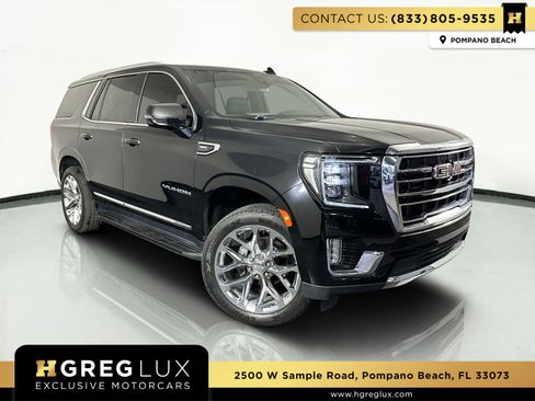 Used 2021 GMC Yukon SLT w/ SLT Luxury Plus Package image 1