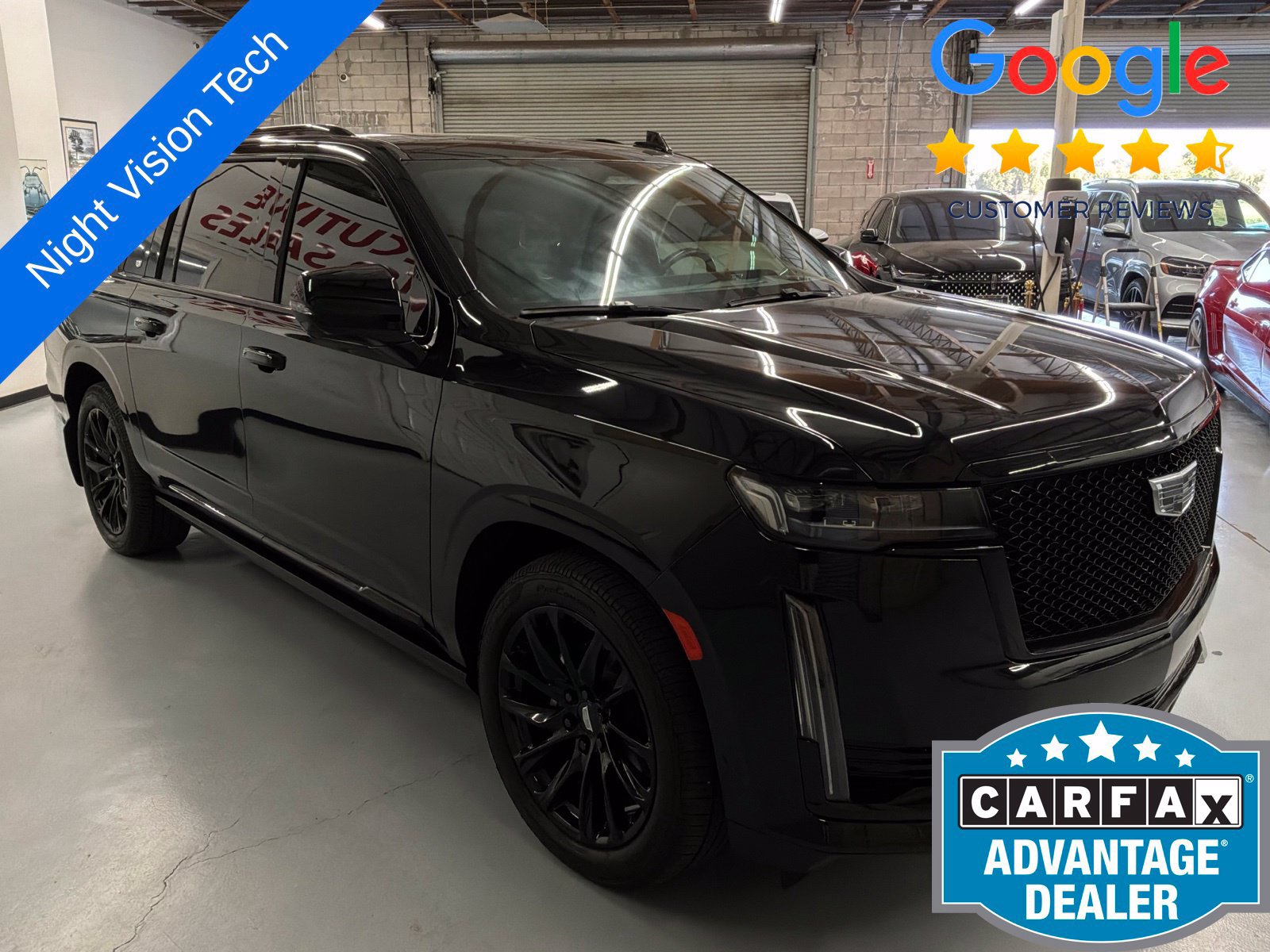 Used 2023 Cadillac Escalade ESV Sport w/ LPO, ONYX Package AWD/4WD image 4
