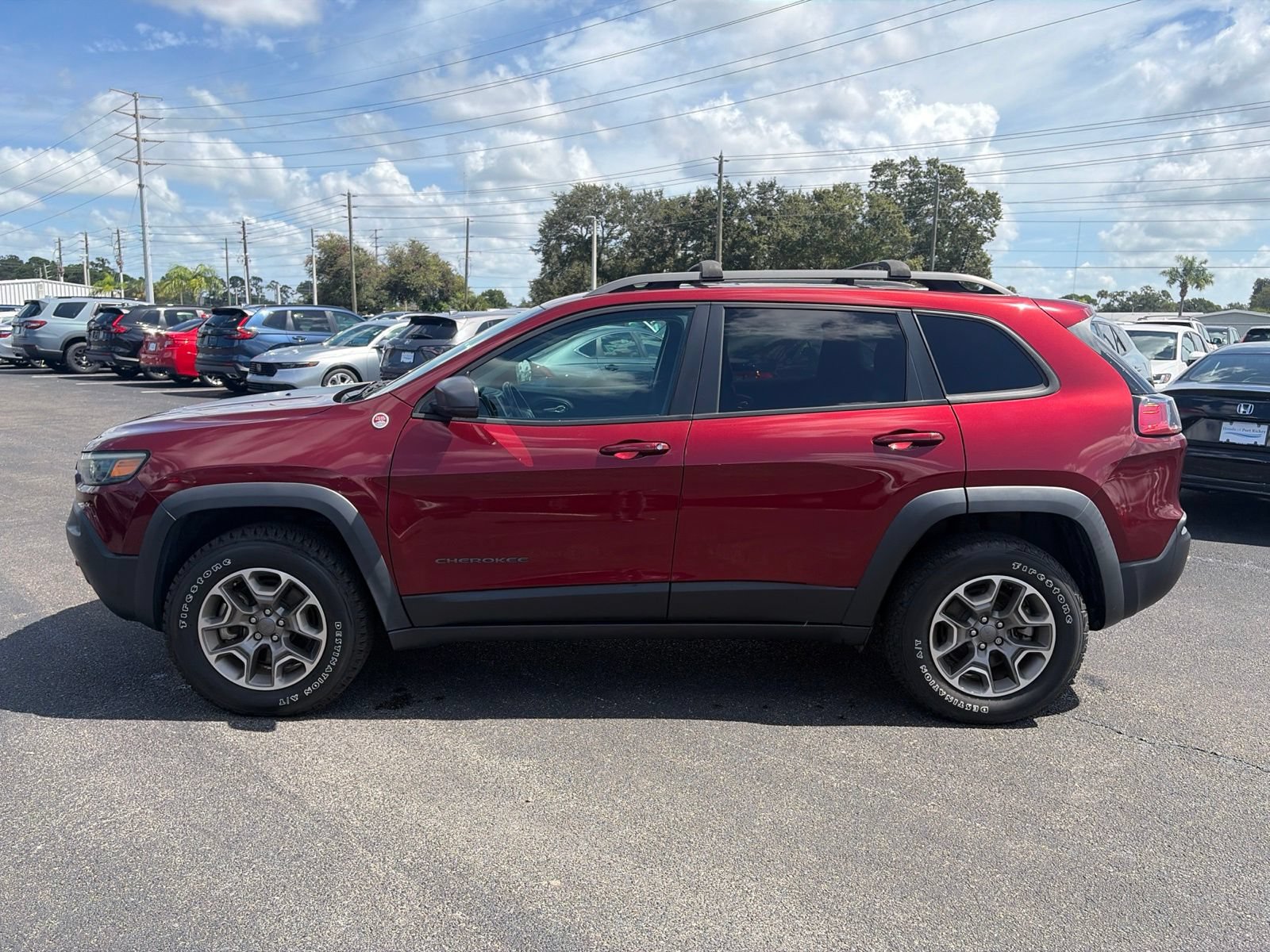 Used 2021 Jeep Cherokee Trailhawk w/ Sun, Sound & Nav Group AWD/4WD image 49