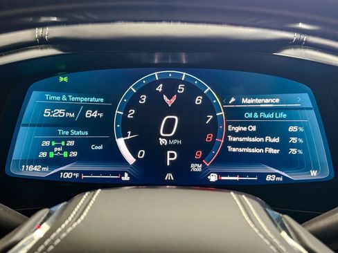 Used 2024 Chevrolet Corvette Z06 w/ Stealth Interior Trim Package RWD image 8