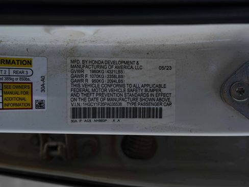 Used 2023 Honda Accord EX image 43