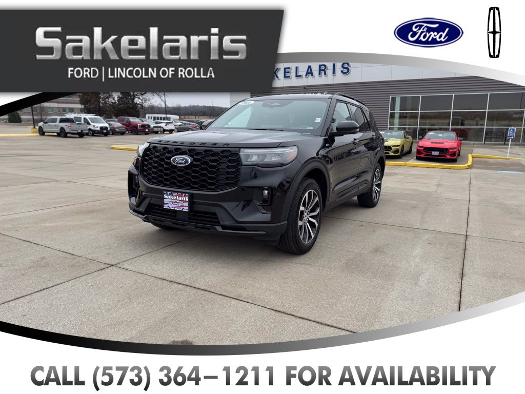 Certified 2025 Ford Explorer ST-Line AWD/4WD image 1