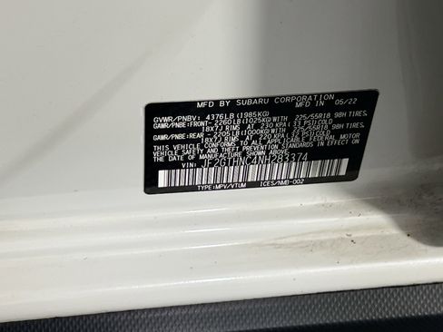 Used 2022 Subaru Crosstrek 2.5i Limited w/ Moonroof Package 2 image 32