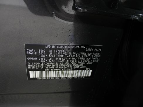 New 2026 Subaru Ascent Limited image 39