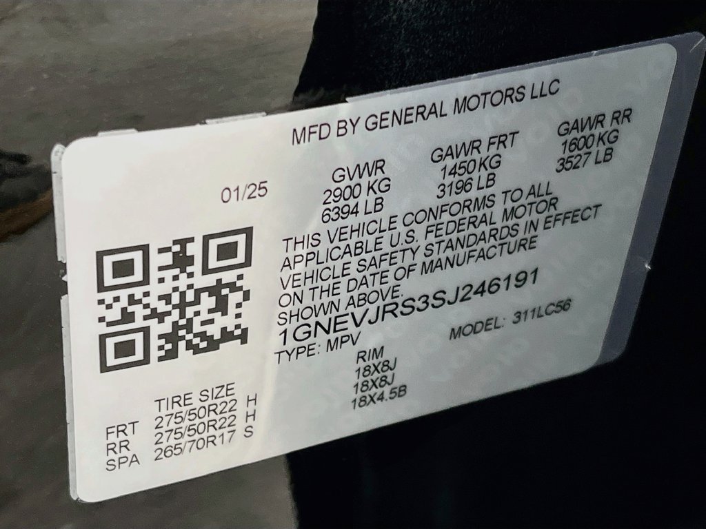 Used 2025 Chevrolet Traverse Z71 w/ Driver Confidence Package AWD/4WD image 34