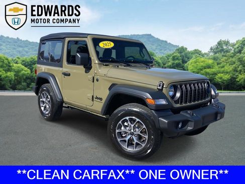 Used 2025 Jeep Wrangler Sport image 1