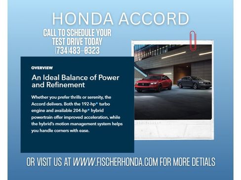 New 2026 Honda Accord SE image 2